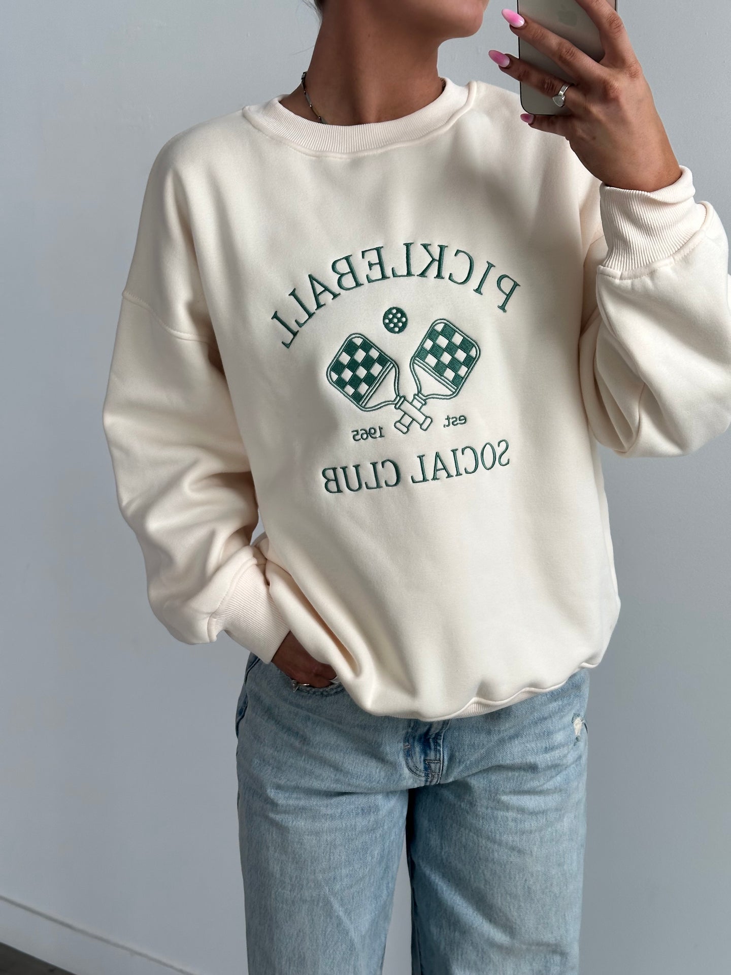 Pickleball Social Club Crewneck