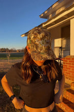 Load image into Gallery viewer, “East Coast Cowgirl” Camo Trucker Hat
