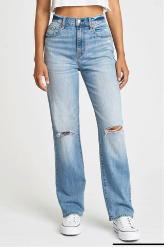 DAZE Sundaze High Rise Vintage Straight Jeans