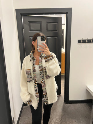 Aztec Sherpa Jacket