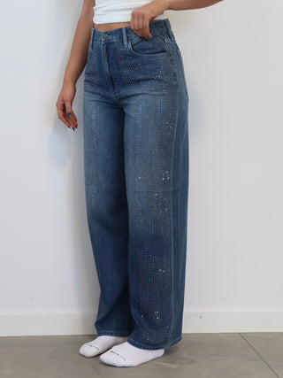 Hidden Alyx Oversized Baggy Jeans - Rhinestone
