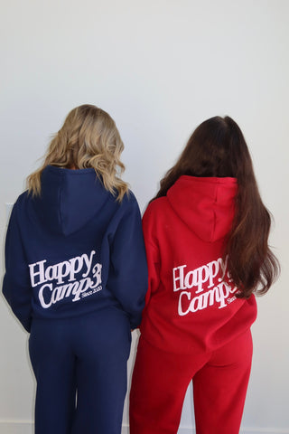 Happy Camp3r Puff Series Hoodie - Apple