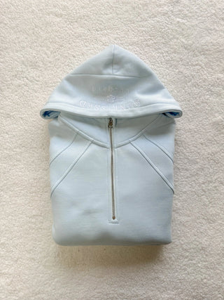 Full Length Hooded Quarter Zip