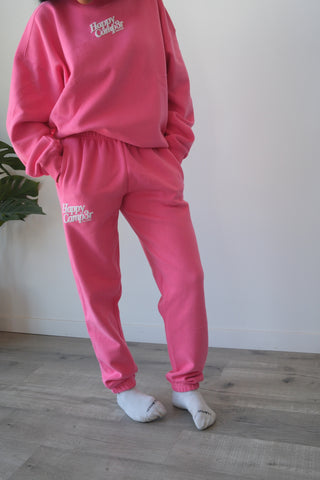 Happy Camp3r Hot Pink Joggers