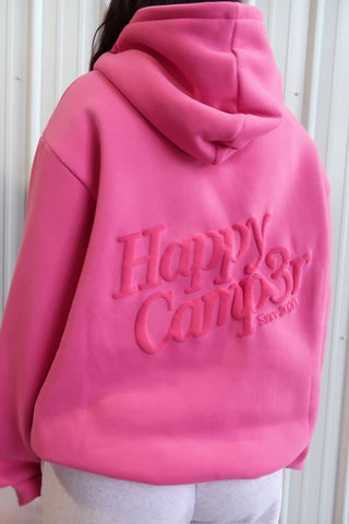 Happy Camp3r Bubble Gum Pink Hoodie