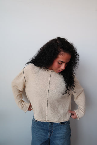 Contrast Stitch Sweater