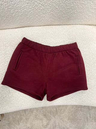 Black Cherry Staple Shorts