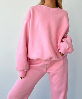 Blush Staple Oversized Crewneck