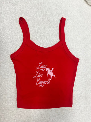 “Long Live Cowgirls” Tank Top