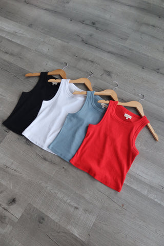 Thread & Supply Poppy Red Tank Top