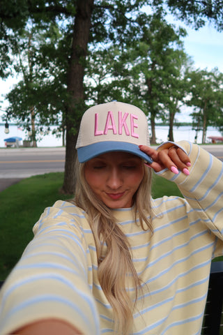 “Lake” Vintage Trucker Hat