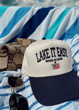 Load image into Gallery viewer, “Lake It Easy” Trucker Hat
