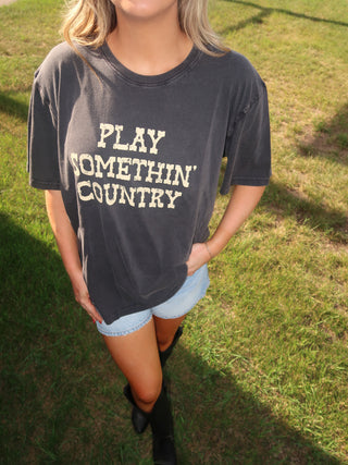 Play Somethin' Country Graphic Tee