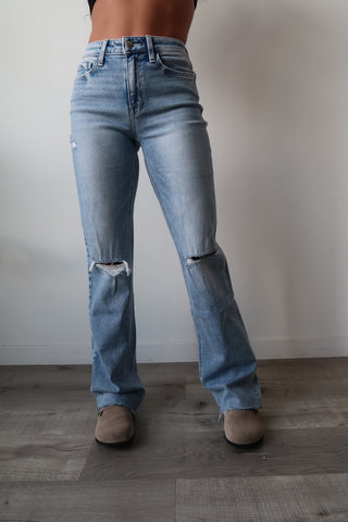 Flying Monkey High Rise Slim Wide Leg Dexterity