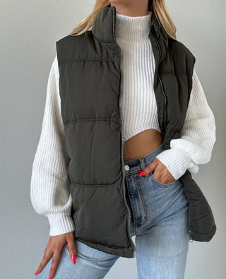 Oversized Puffer Vest