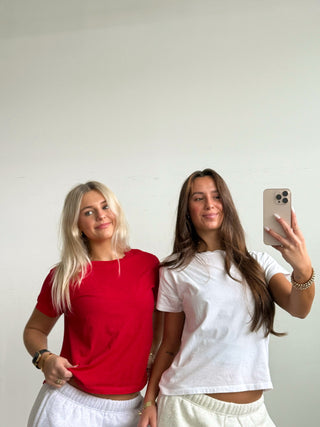 Daydreamer Solid Solo Tee - Bleach White