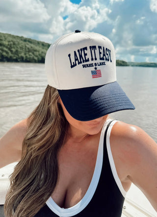 “Lake It Easy” Trucker Hat