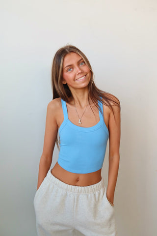 Ocean Blue Seamless Cami