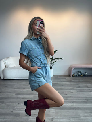 Hidden Dylan Short Romper