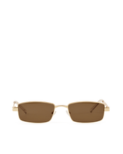 Load image into Gallery viewer, The Monroe Banbé Sunglasses Gold-Brown
