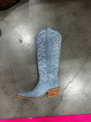 Light Blue Cowgirl Boots