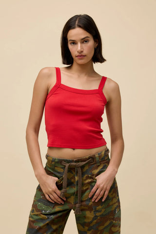 Daydreamer Fire Red Solid 90’s Tank