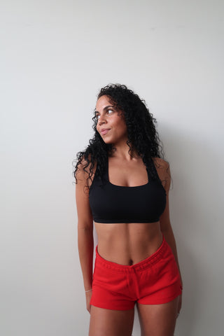 Square Neck Sports Bra