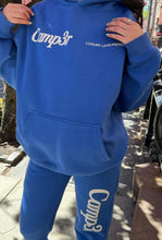 Load image into Gallery viewer, Royal Blue Happy Camp3r Luxury Leisurewear Sweatpants
