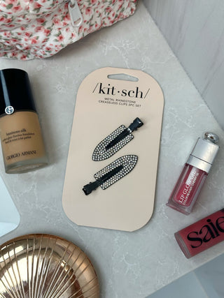 Rhinestone Hair Clips