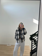 Load image into Gallery viewer, Plaid Zip Up Jacket
