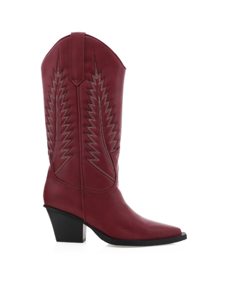 Billini Maramalade Cowgirl Boots - Garnet