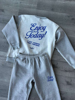 The Mayfair Group "Enjoy Today" Crewneck