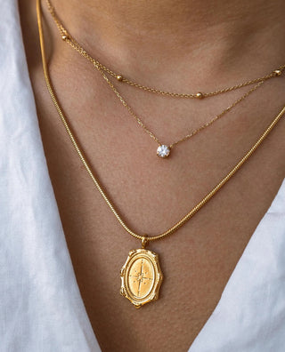 Alco The Alchemy Gold Necklace - Water Resistant