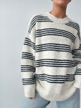 Load image into Gallery viewer, Oversized Striped Sweater
