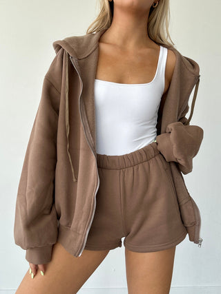 Mocha Staple Shorts