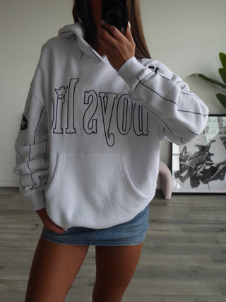 Boys Lie Step Up To The Plate Racer Hoodie