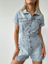 Load image into Gallery viewer, DAZE Denim Topanga Short Sleeve Romper
