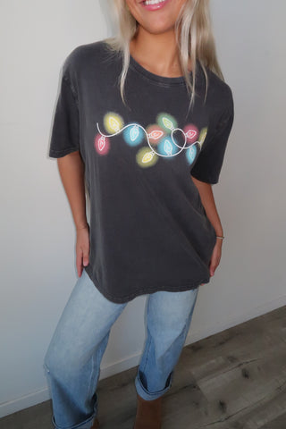 Christmas Lights Graphic Tee