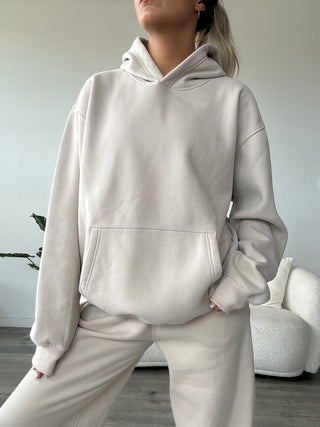 Oat Staple Oversized Hoodie