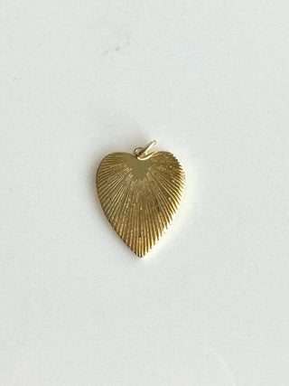 Large Gold Busting Heart