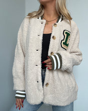 Load image into Gallery viewer, Sherpa Varsity Jacket
