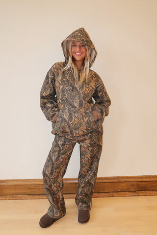 Dark Camo Staple Oversized Hoodie