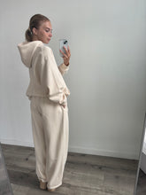 Load image into Gallery viewer, *PRE-ORDER* - Cream Staple Wide Leg Sweatpants
