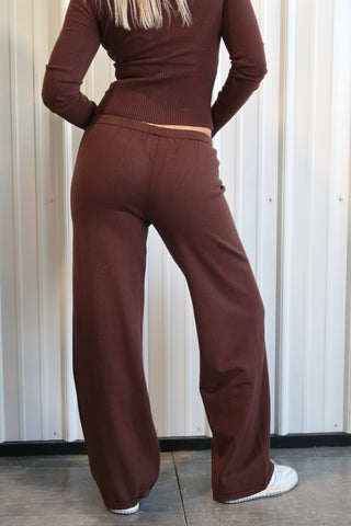 Espresso Knit Lounge Pants