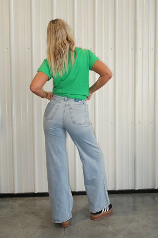 Daze Denim Far Out High Rise - Blooming Vintage