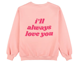 Happy Camp3r “I’ll Always Love You” Puff Crewneck