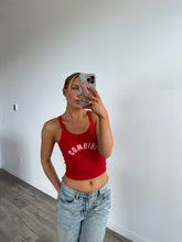 Load image into Gallery viewer, “Cowgirl” Red Tank Top
