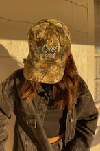 Load image into Gallery viewer, “East Coast Cowgirl” Camo Trucker Hat
