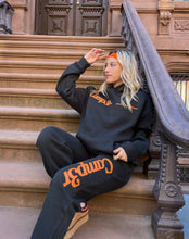 Load image into Gallery viewer, Black Happy Camp3r Luxury Leisurewear Sweatpants
