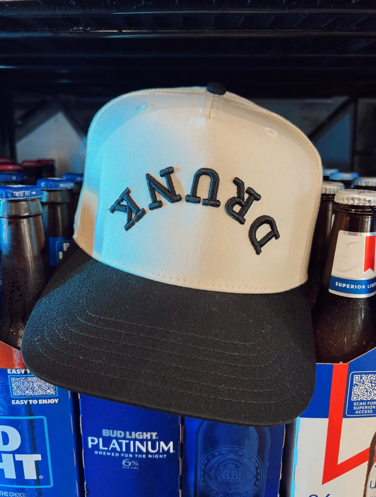 “DRUNK” Trucker Hat